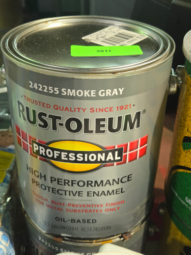 (2) SMOKE GRAY DTM COATING