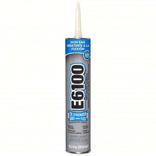 (6) CLEAR CONSTRUCTION ADHESIVE
