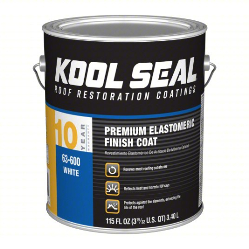 (1) ELASTOMERIC ROOF COATING