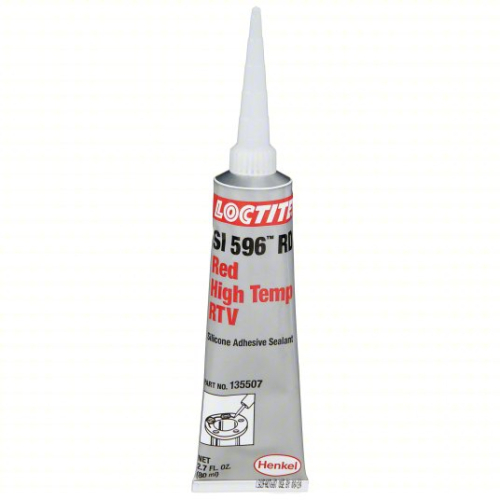 (4) RED RTV SILICONE SEALANT