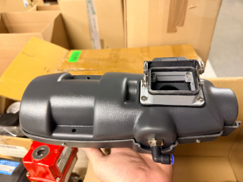 VALVE ACTUATOR ASSEMBLY WITH HEAVY-DUTY CAST HOUSING