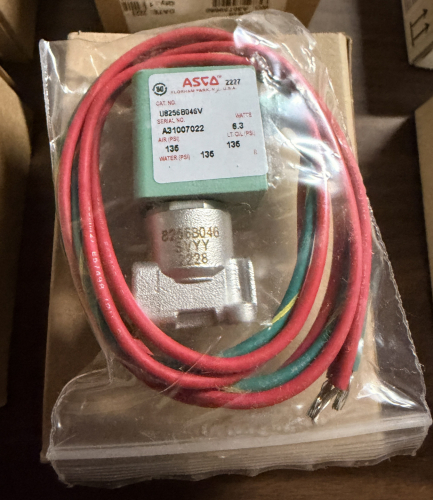 (10) ASCO REDHAT II SOLENOID VALVES.