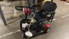 (1) PRIDE GO GO ELITE TRAVELER MOBILITY SCOOTER WITH CHARGER BATTERY