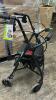 (1) NOVA GETGO PETITE WALKER WITH BLUE ACCENTS AND PADDED SEAT AND STORAGE - 3