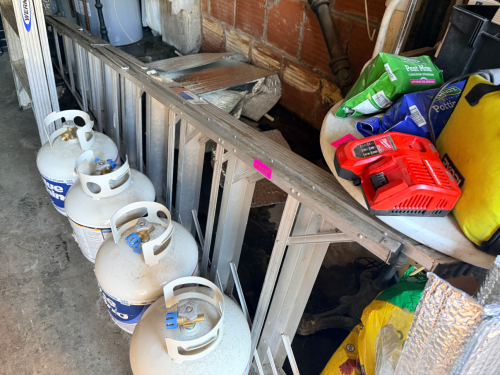 WERNER 10' ALUMINUM LADDER