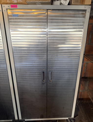 36" TWO DOOR METAL STORAGE CABINET