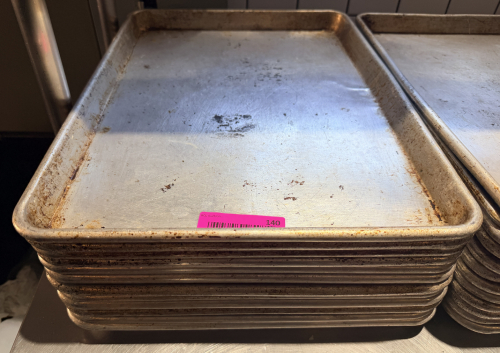 (12) HALF SIZE SHEET PANS