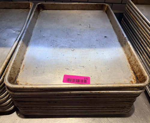 (12) HALF SIZE SHEET PANS