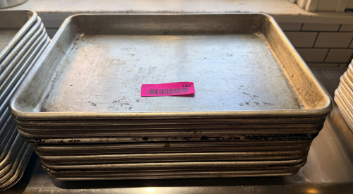 (12) QUARTER SIZE SIZE SHEET PANS