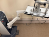 BURTON XL3000 OPHTHALMIC EXAMINATION SYSTEM WITH SLIT LAMP, PHOROPTOR, EXAM TABLE, AND OVERHEAD LIGHTING ASSEMBLY. INCLUDES ARTICULATING INSTRUMENT ARM, CONTROL CONSOLE, BINOCULAR MICROSCOPE, AND PATIENT POSITIONING TABLE - 7
