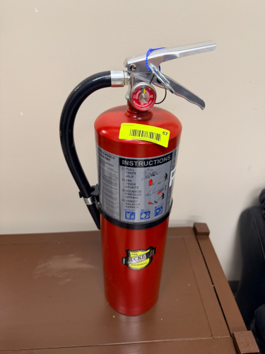 DRY CHEMICAL FIRE EXTINGUISHER