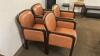 (4) WOODEN FRAMED CHAIRS - 3