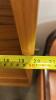 (1) GOLDEN BROWN 5 SHELF BOOK SHELF - 3