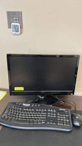 (1) ATIVA MONITOR, KEY BOARD, AND MOUSE