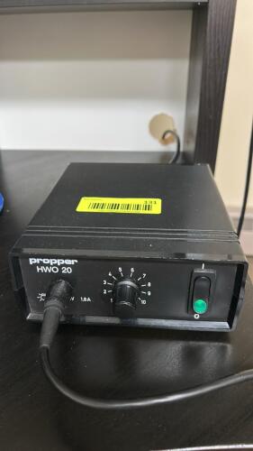 (1) PROPPER HWO 20 POWER SUPPLY CONTROLLER WITH BIO HEADPIECE