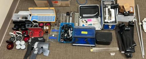 (1) LARGE ASSORTMENT OF CLINICAL OPHTHALMIC AND OPTOMETRIC EXAMINATION EQUIPMENT
