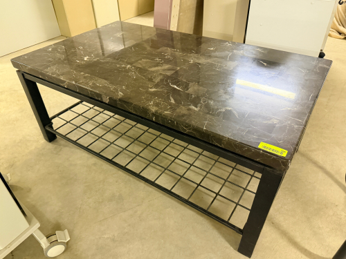 48" X 30" COMPOSITE TOP COFFEE TABLE