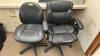 (2) ASSORTED OFFICE CHAIRS