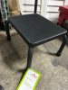 (1) BLACK STEP STOOL WITH HAND RAIL - 2