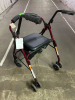 (1) NOVA CRUISER CLASSIC LIGHTWEIGHT ROLLING WALKER