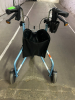 (1) NOVA TRAVELER 3 WHEEL ROLLING WALKER IN SKY BLUE