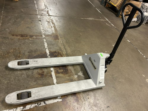 (1) STRONG WAY 4400LB CAPACITY GREY PALLET JACK