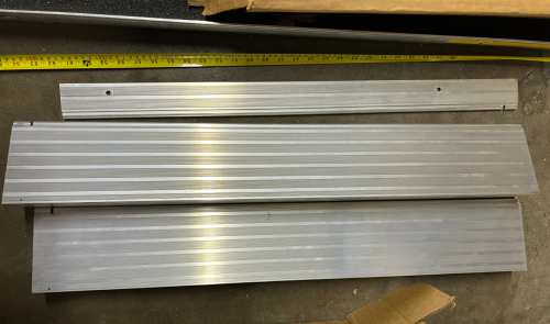 EZ ACCESS TRANSITION MODULAR ENTRY RAMP AS SHOWN
