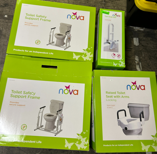 (4) ASSORTED NOVA PRODUCTS AS SHOWN