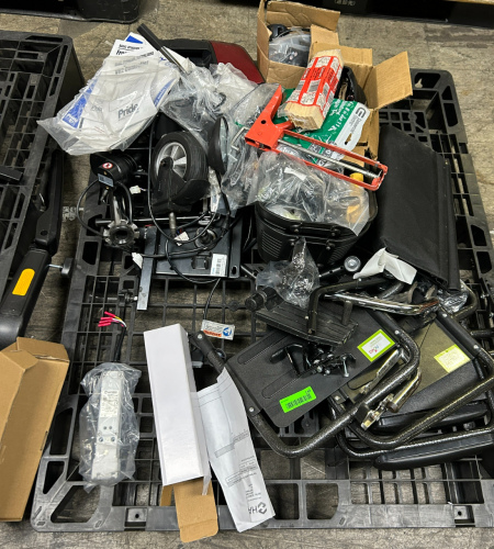 (1) PALLET OF ASSORTED SCOOTER PARTS AS SHOWN