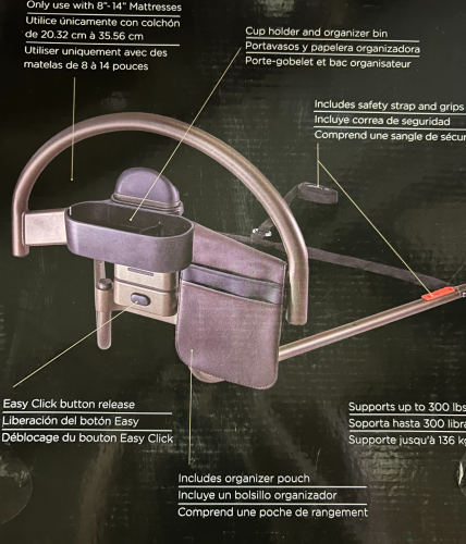 (3) FREEDOM CLICK BED HANDLES