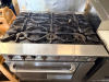 DUKERS SIX BURNER GAS RANGE W/ LOWER OVEN. - 3
