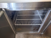 NORPOLE 90" THREE DOOR REFRIGERATED SANDWICH PREP COOLER. - 8