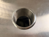 48" X 30" ALL STAINLESS TABLE W/ 1" SIDE AND BACK SPLASH. - 4