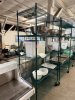 48" X 24" FOUR TIER POLY COATED SHELF ( ON CASTERS ) - 2