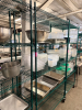 48" X 24" FOUR TIER POLY COATED SHELF ( ON CASTERS )