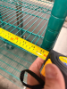 36" X 24" FOUR TIER POLY COATED SHELF ( ON CASTERS ) - 2