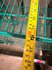 36" X 24" FOUR TIER POLY COATED SHELF ( ON CASTERS ) - 3