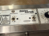 BELSHAW ADAMATIC DONUT ROBOT MARK II AUTOMATIC DONUT FRYER WITH ACCESSORIES. STAINLESS STEEL CONSTRUCTION WITH CONVEYOR FRYING SYSTEM, INCLUDES DEPOSITOR HEAD, HOPPER, PRODUCT TRAY, AND ADDITIONAL ACCESSORY - 4