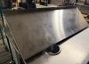 JOHN BOOS 48" STAINLESS WALL SHELF W/ BRACKETS.