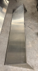 JOHN BOOS 72" STAINLESS WALL SHELF W/ BRACKETS. - 2
