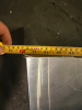 JOHN BOOS 72" STAINLESS WALL SHELF W/ BRACKETS. - 3