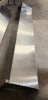 JOHN BOOS 90" STAINLESS WALL SHELF W/ BRACKETS. - 2