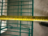 48" X 24" FOUR TIER POLY COATED SHELF ( ON CASTERS ) - 3