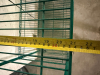 48" X 20" FIVE TIER POLY COATED SHELF ( ON CASTERS ) - 3
