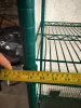 48" X 20" FIVE TIER POLY COATED SHELF ( ON CASTERS ) - 4