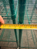 48" X 20" FIVE TIER POLY COATED SHELF ( ON CASTERS ) - 6