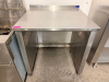 33" X 30" ALL STAINLESS COUNTER UNIT / TABLE. - 2