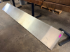 JOHN BOOS 90" STAINLESS WALL SHELF W/ BRACKETS. - 2