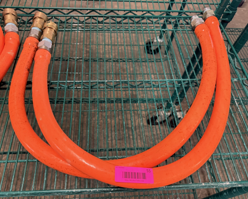 (2) 3/4" X 48" BK RESOURCES GAS LINES.