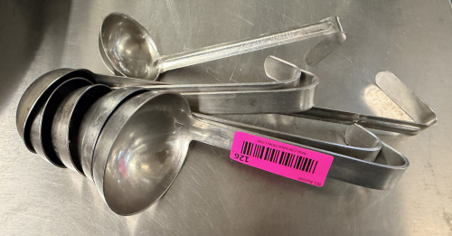 (7) ASSORTED STAINLESS LADLES